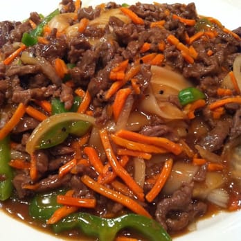The Boss Restaurant - Pepper beef on rice noodle - Chinese Near Me - Burnaby, British Columbia