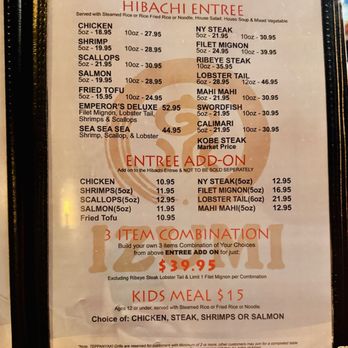 Izumi Steakhouse - 11.27.25 hibachi menu - Sushi Bars Near Me - Las Vegas, Nevada Izumi Steakhouse - 11.27.25 hibachi menu - Sushi Bars Near Me - Las Vegas, Nevada