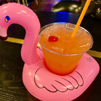 Rock&Rye - Pink Flamingo Drink - Lounges Near Me - Boston, Massachusetts