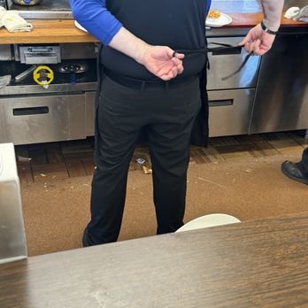 Waffle House - Food at his feet messy station - Diners Near Me - Winston Salem, North Carolina Waffle House - Food at his feet messy station - Diners Near Me - Winston Salem, North Carolina
