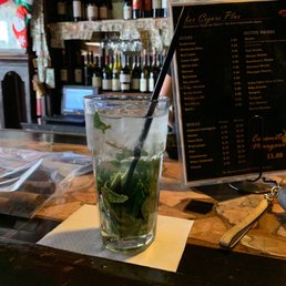 Excellent mojito. Excellent mojito.