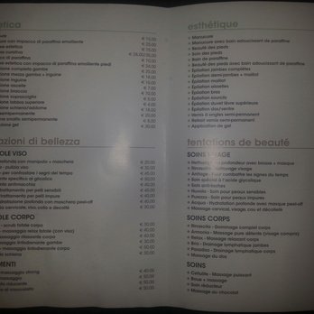 Neà Spa - Menu of services - Day Spas Near Me - Leinì, TO