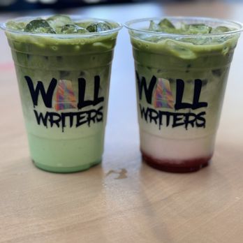 Wall Writers Coffee - Matcha Panda did Nothing for Me.Strawberry Matcha Tasted like Nesquik Strawberry Powder Drink Mix. I'd skip both drinks. - Coffee & Tea Near Me - Irvine, California Wall Writers Coffee - Matcha Panda did Nothing for Me.Strawberry Matcha Tasted like Nesquik Strawberry Powder Drink Mix. I'd skip both drinks. - Coffee & Tea Near Me - Irvine, California