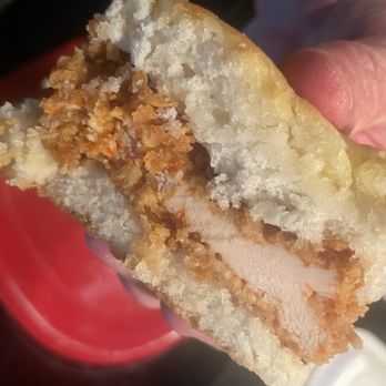 Bojangles - Inside Bo's Chicken Biscuit shot - Fast Food Near Me - Olive Branch, Mississippi