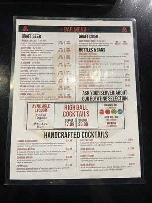 Menu photo 4 Forks & Boards Phoenix, AZ