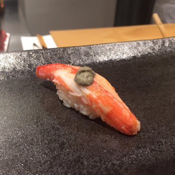 Yasu - Snow crab sushi (very meaty, tender and sweet!) - Japanese Near Me - Toronto, Ontario Yasu - Snow crab sushi (very meaty, tender and sweet!) - Japanese Near Me - Toronto, Ontario