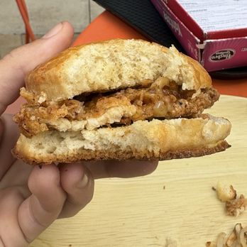 Tout Suite - More breading than chicken - Cafes Near Me - Houston, Texas