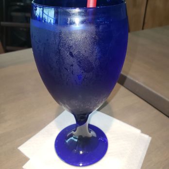 RumFish - Blue glass of water - Seafood Near Me - Tampa, Florida
