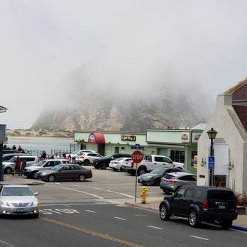 Morro Bay - Morrow Rock through the fog - Landmarks & Historical Buildings Near Me - Morro Bay, California Morro Bay - Morrow Rock through the fog - Landmarks & Historical Buildings Near Me - Morro Bay, California