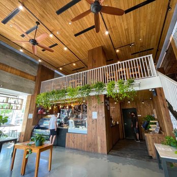 Semicolon Cafe - Love the high ceiling - Coffee & Tea Near Me - Jersey City, New Jersey