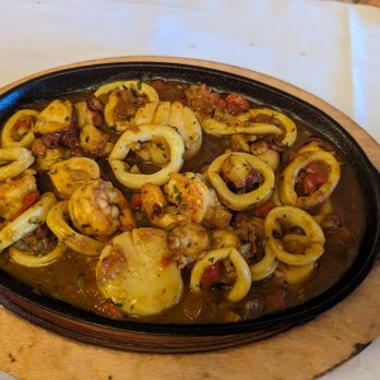 Sangria 71 - Grilled seafood platter - Spanish Near Me - Williston Park, New York