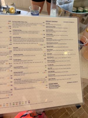 Menu photo 1 LIV Beach Las Vegas, NV Menu photo 1 LIV Beach Las Vegas, NV