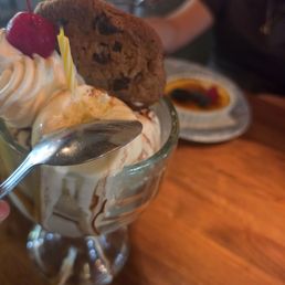 Ice Cream with Chocolate Chip Cookie Ice Cream with Chocolate Chip Cookie