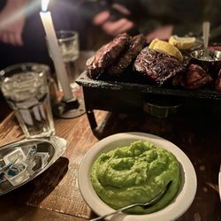 Folklore Argentine Grill - Spinach mashed potatoes