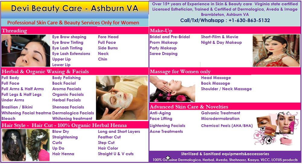Devi Beauty Care - Ashburn Logo