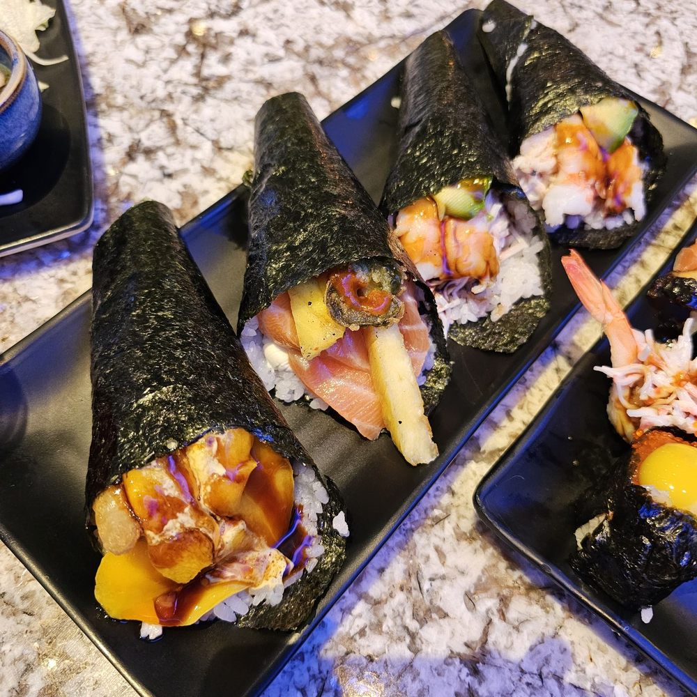 Oceano - Your can get most of their rolls in handroll form. They're all really tasty, esp their soft shell crab roll. - Seafood Near Me - Reno, Nevada Oceano - Your can get most of their rolls in handroll form. They're all really tasty, esp their soft shell crab roll. - Seafood Near Me - Reno, Nevada