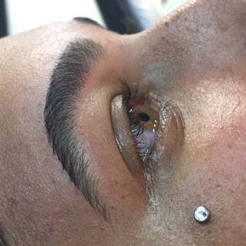 ArchAngels - This lovely client had gr8 brows to begin with, but though I am partial to to thicker brows & she preferred them thinner... - Threading Services Near Me - Providence, Rhode Island