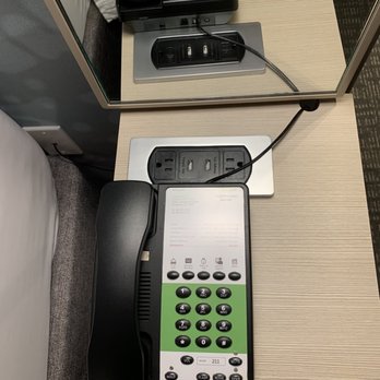 Courtyard by Marriott Longview North - Two plug-ins and two USB ports on BOTH nightstands. Very clean too. - Hotels Near Me - Longview, Texas