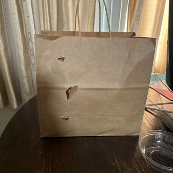 Juice n' Bowls - Ripped bag from my pick up order - Juice Bars & Smoothies Near Me - Glendora, California Juice n' Bowls - Ripped bag from my pick up order - Juice Bars & Smoothies Near Me - Glendora, California
