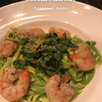 Stella San Jac - Pasta and shrimp - New American Near Me - Austin, Texas Stella San Jac - Pasta and shrimp - New American Near Me - Austin, Texas