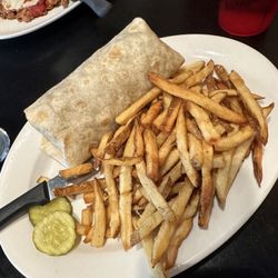 The Woods Tavern - Blu burger wrap