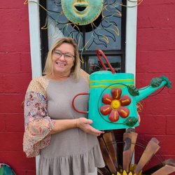 The Garden Spot - Metal Watering Can