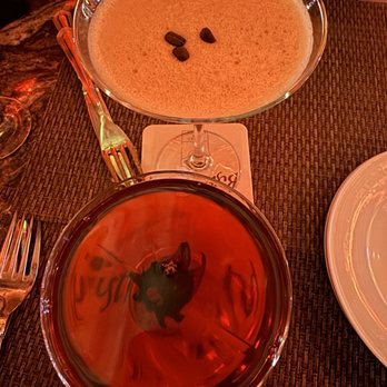Bistro Napa - Top - espresso martini Bottom - Manhattan - eat the flower!!! - New American Near Me - Reno, Nevada Bistro Napa - Top - espresso martini Bottom - Manhattan - eat the flower!!! - New American Near Me - Reno, Nevada