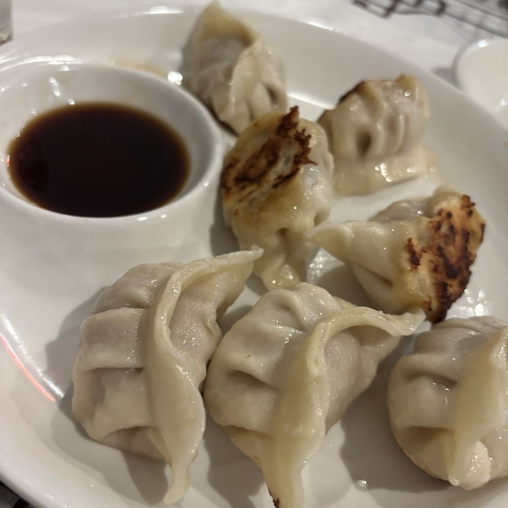 Bao House - Potstickers - D7. Eight Piece Pork and Cabbage Dumplings (/8 ) - Chinese Near Me - Stillwater, Oklahoma