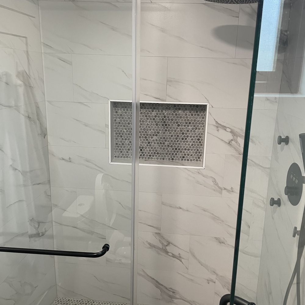 Infinity Design and Build - Converted tube to walk in shower - General Contractors Near Me - San Diego, California Infinity Design and Build - Converted tube to walk in shower - General Contractors Near Me - San Diego, California
