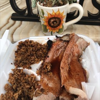 Bowlegged BBQ - Brisket Dinner with 1 Side  Dirty rices - Barbeque Near Me - San Diego, California