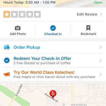 Mrs Donuts - I purchased a kolache but she "didn't know" about the offer. Please follow through with an offer instead of giving excuses. - Bakeries Near Me - Houston, Texas Mrs Donuts - I purchased a kolache but she "didn't know" about the offer. Please follow through with an offer instead of giving excuses. - Bakeries Near Me - Houston, Texas