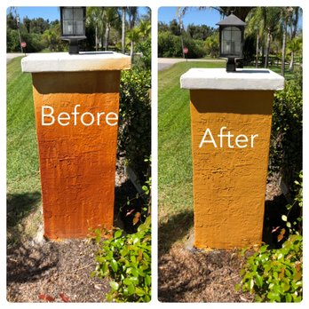Clark Outdoor Services - Soft wash/ iron removal - Landscaping Near Me