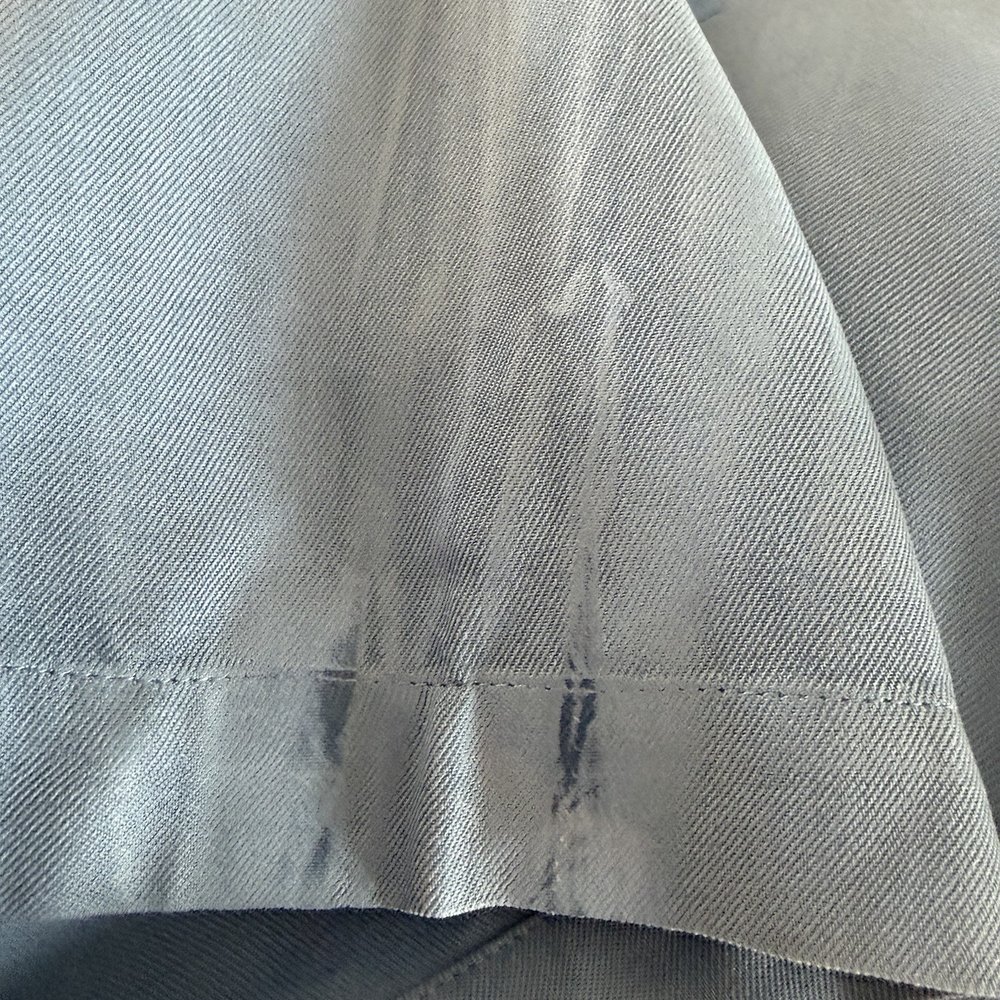 Best Dry Cleaners - Obvious scorched/burned areas on this shirt sleeve - Sewing & Alterations Near Me - Palmetto, Florida