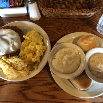 Cracker Barrel Old Country Store - This is one Grandpa's Country Fried Breakfast. - Breakfast & Brunch Near Me - Norcross, Georgia Cracker Barrel Old Country Store - This is one Grandpa's Country Fried Breakfast. - Breakfast & Brunch Near Me - Norcross, Georgia