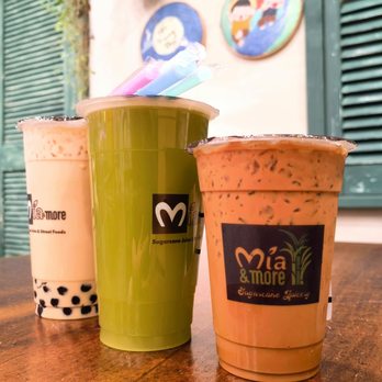 Mía and More - 2022.09.10. Black sugar milk tea, cold pressed cane juice, and cold coffee - Bubble Tea Near Me - Kent, Washington Mía and More - 2022.09.10. Black sugar milk tea, cold pressed cane juice, and cold coffee - Bubble Tea Near Me - Kent, Washington