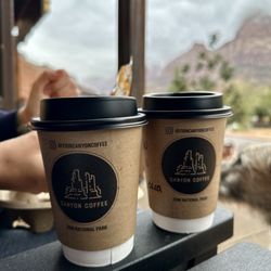 Canyon Coffee - Black coffee and Sweater Weather Latte