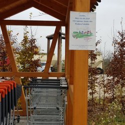 Gustenfelden - Einkaufswagen für die Dorfrundfahrt