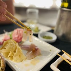 Hana Japanese Eatery - Sea bass sashimi