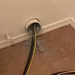 Breathe Clean Heating & A/C Duct Service - First batch of lint from vent.