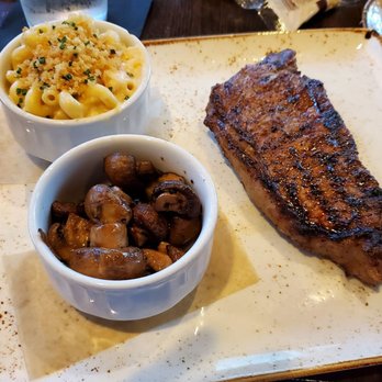 J Gilbert's - Prix fixe menu 12 oz prime strip with lobster Mac and mushrooms - Bars Near Me - Omaha, Nebraska J Gilbert's - Prix fixe menu 12 oz prime strip with lobster Mac and mushrooms - Bars Near Me - Omaha, Nebraska