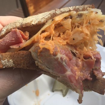 Bowery to Williamsburg - Closeup of the Reuben $13 - Coffee & Tea Near Me - Melbourne, VIC Bowery to Williamsburg - Closeup of the Reuben $13 - Coffee & Tea Near Me - Melbourne, VIC