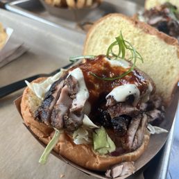 Jerk Chicken BBQ Sandwich Jerk Chicken BBQ Sandwich