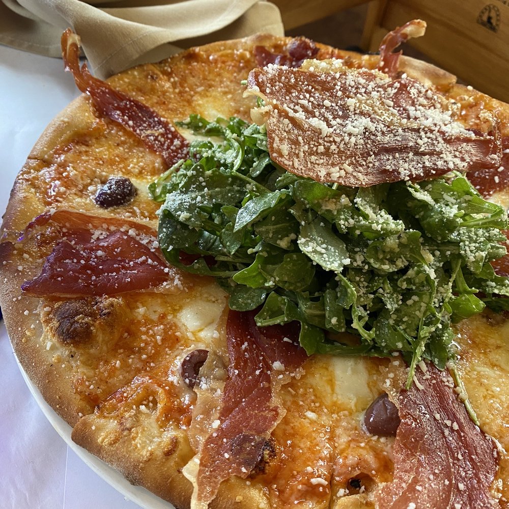 Parc Bistro - Tuscan arugula pizza - French Near Me - Skippack, Pennsylvania Parc Bistro - Tuscan arugula pizza - French Near Me - Skippack, Pennsylvania