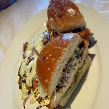 Doc B's Restaurant + Bar - Crispy Chicken Sandwich - Bars Near Me - Indianapolis, Indiana