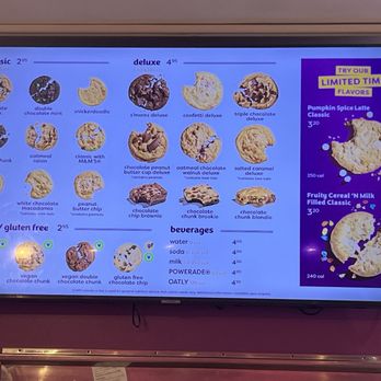 Insomnia Cookies - Menu - Food Delivery Services Near Me - New York, New York Insomnia Cookies - Menu - Food Delivery Services Near Me - New York, New York