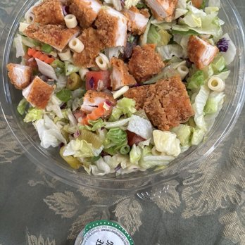 Portillo's & Barnelli's Naperville - Spicy Chicken Chopped Salad - Hot Dogs Near Me - Naperville, Illinois