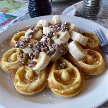 Pop's Diner - Banana nut waffle - Diners Near Me - Virginia Beach, Virginia Pop's Diner - Banana nut waffle - Diners Near Me - Virginia Beach, Virginia