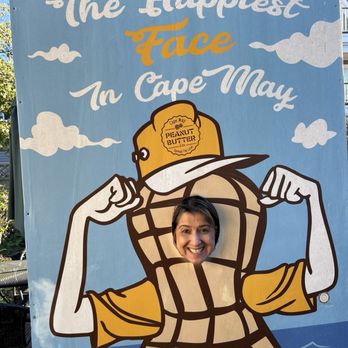 Cape May Peanut Butter Company - Couldn't resist this fun photo op - Specialty Food Near Me - Cape May, New Jersey
