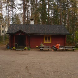 Nuuksion kansallispuisto - Nuuksion kattilan maja.