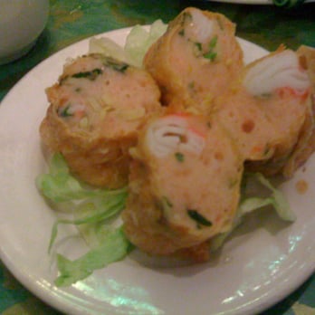 Mark's Duck House - Shrimp Paste w/ Imitation Crabmeat wrapped in Tofu Skin - Dim Sum Near Me - Falls Church, Virginia